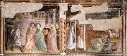 GADDI, Taddeo Life of the Virgin (detail) dwry oil painting